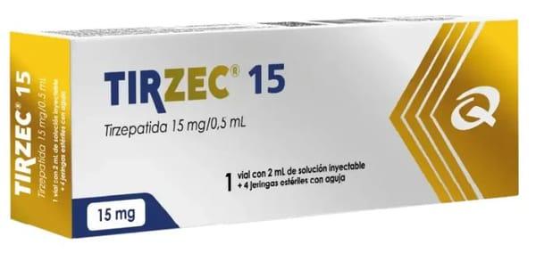 Tirzepatida Tirzec 15mg MD
