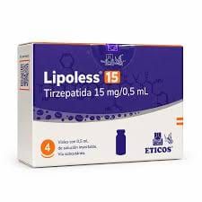 Tirzepatida Lipoless 15mg 4 ampolas