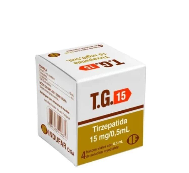 Tirzepatida TG 15mg